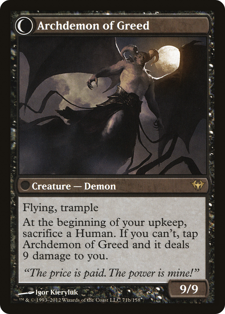 Ravenous Demon // Archdemon of Greed - Image 2