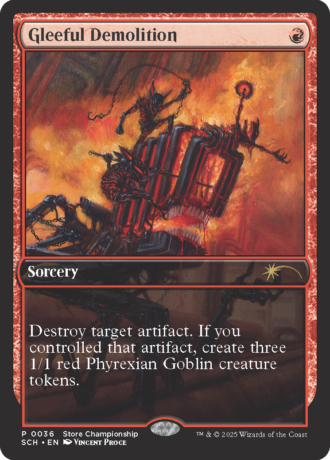 Gleeful Demolition