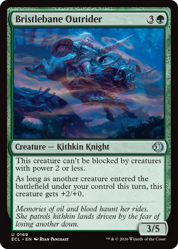 Bristlebane Outrider