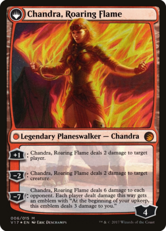 Chandra, Fire of Kaladesh // Chandra, Roaring Flame