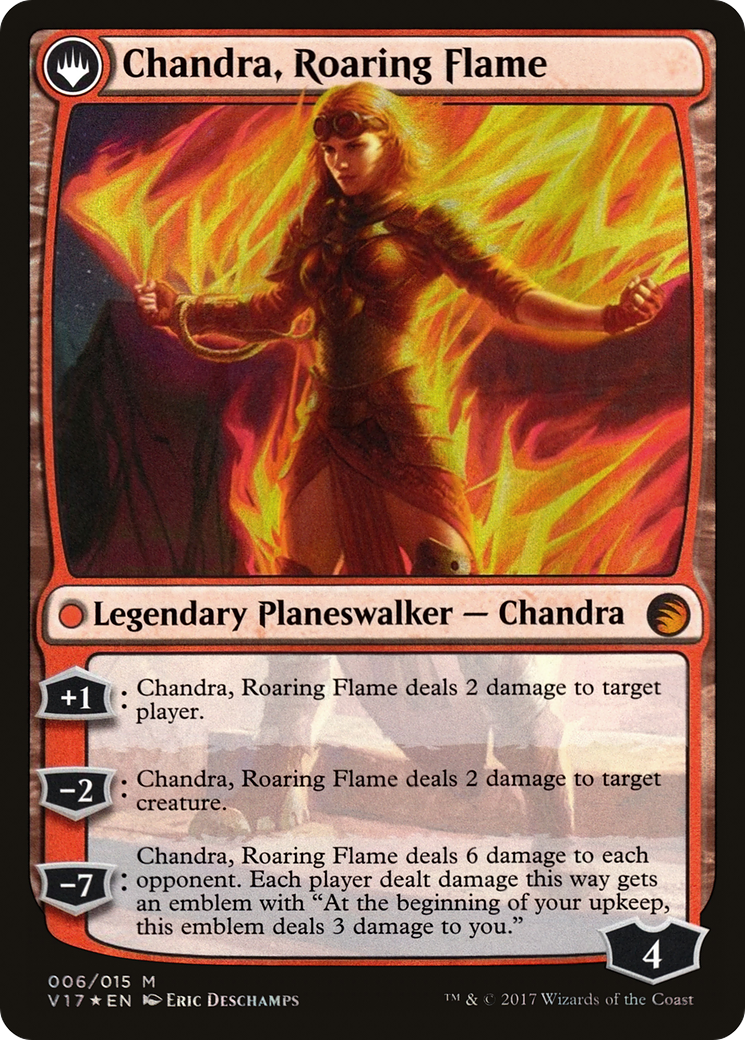 Chandra, Fire of Kaladesh // Chandra, Roaring Flame