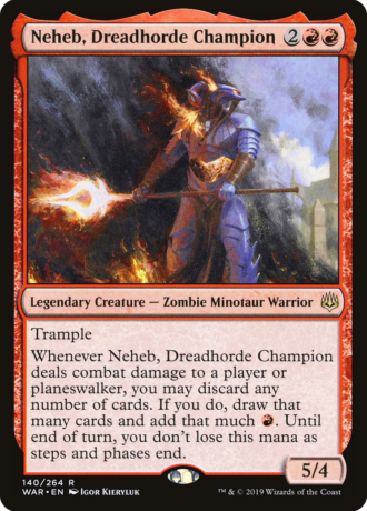 Neheb, Dreadhorde Champion
