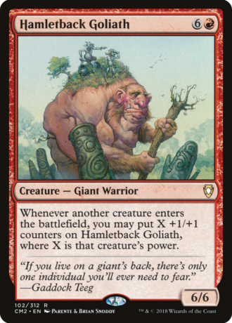 Hamletback Goliath