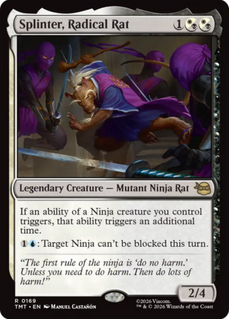 Splinter, Radical Rat
