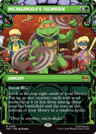 Michelangelo's Technique