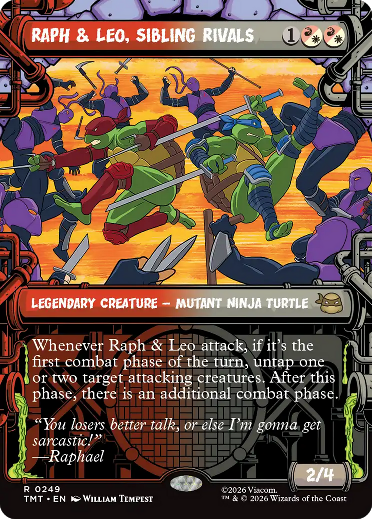 Raph & Leo, Sibling Rivals
