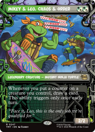Mikey & Leo, Chaos & Order