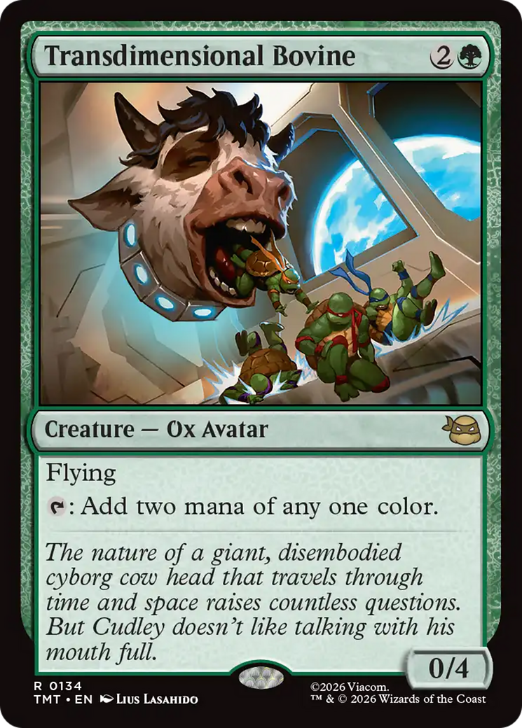 Transdimensional Bovine