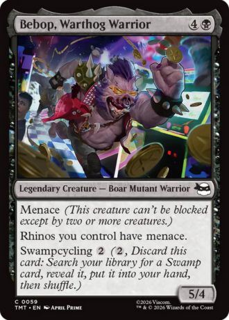 Bebop, Warthog Warrior