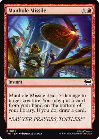 Manhole Missile