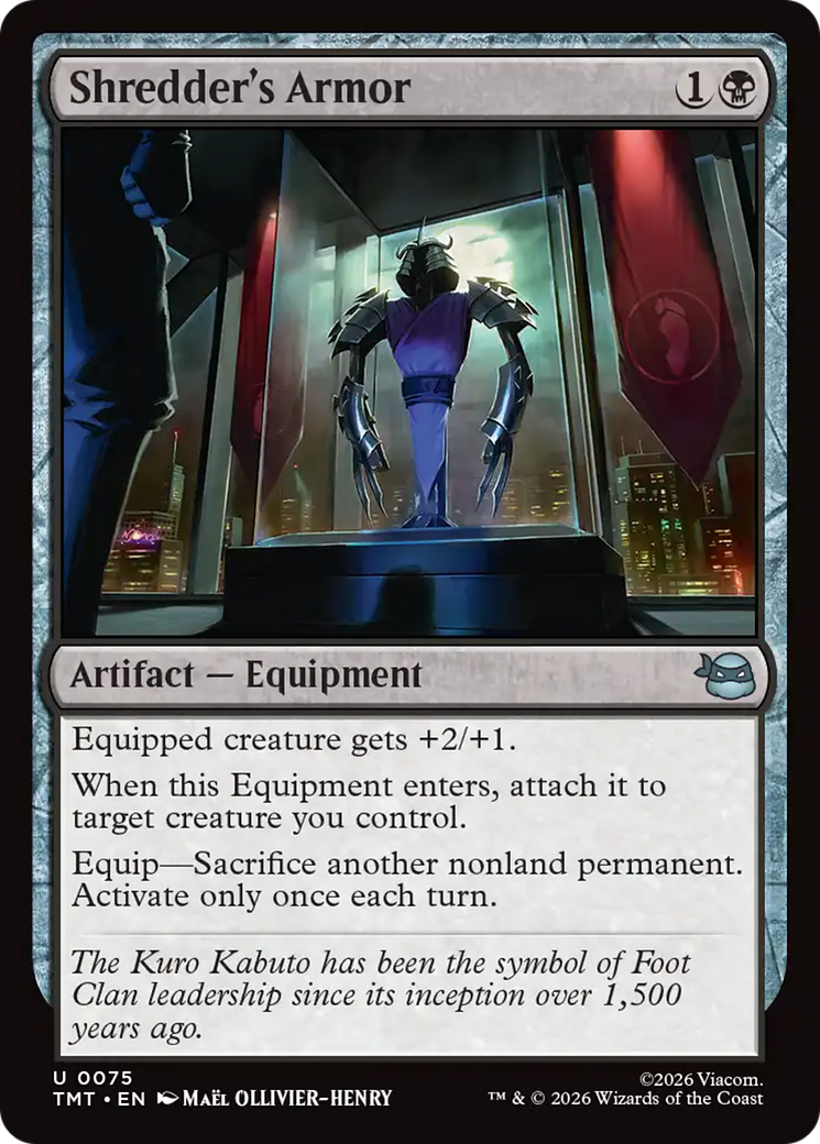 Shredder's Armor