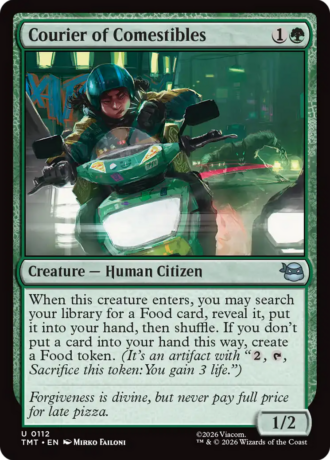 Courier of Comestibles