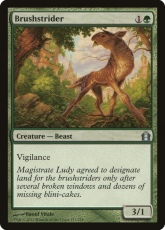 Brushstrider