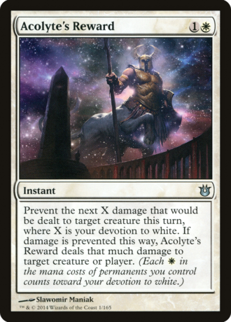 Acolyte's Reward