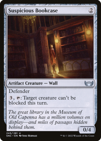 Suspicious Bookcase