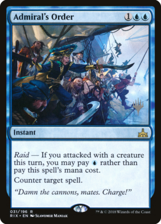 Admiral's Order