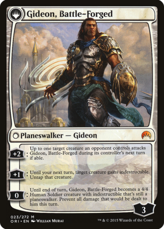 Kytheon, Hero of Akros // Gideon, Battle-Forged