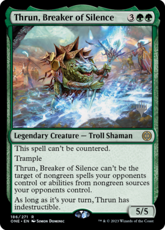 Thrun, Breaker of Silence