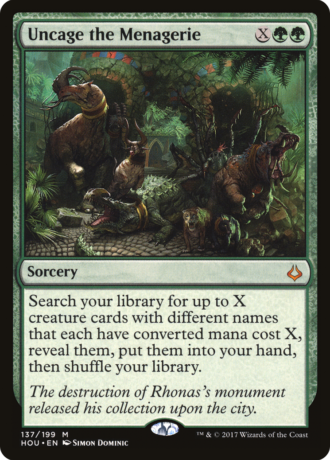 Uncage the Menagerie