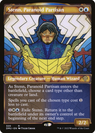 Stenn, Paranoid Partisan