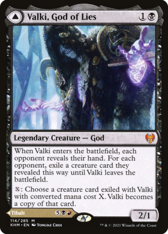 Valki, God of Lies // Tibalt, Cosmic Impostor