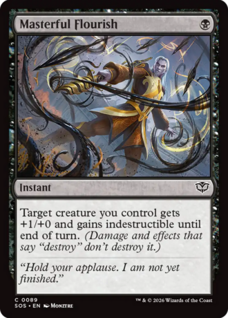 Masterful Flourish