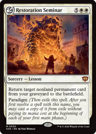 Restoration Seminar