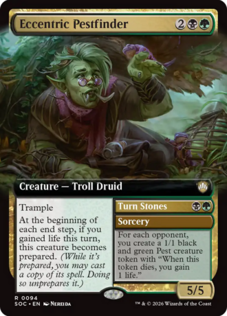 Eccentric Pestfinder // Turn Stones