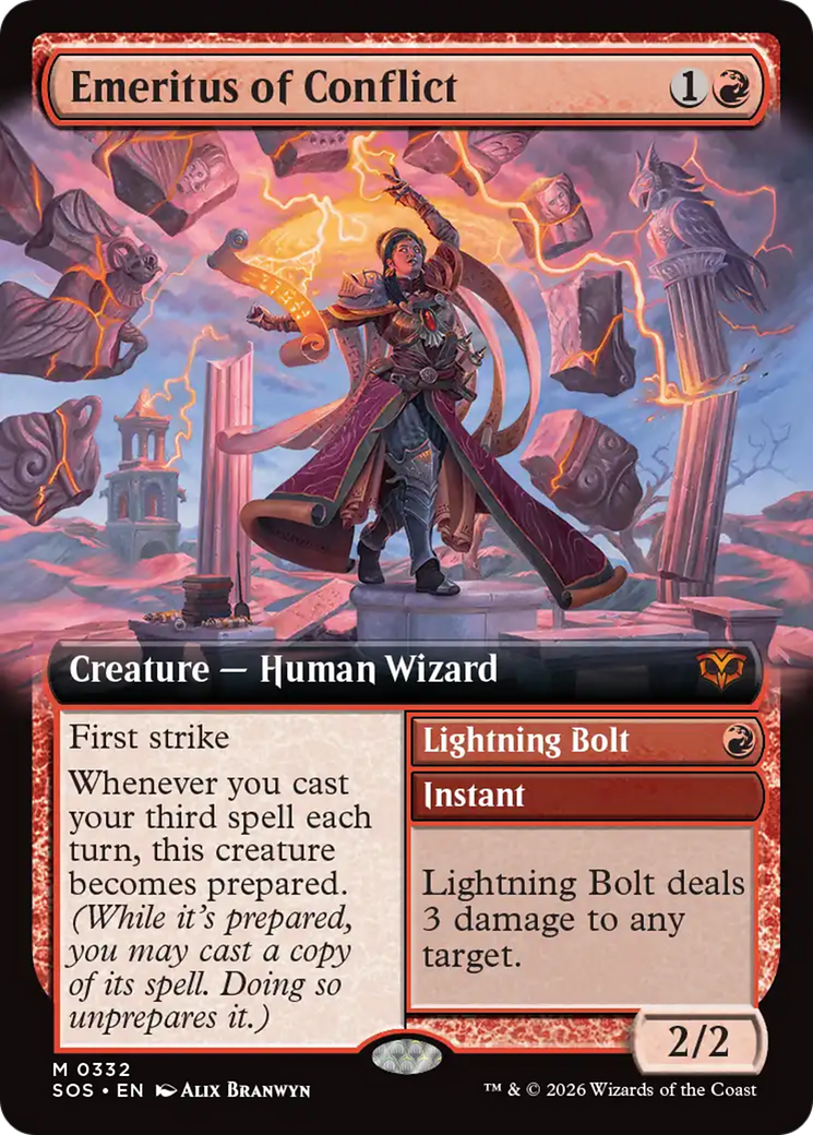 Emeritus of Conflict // Lightning Bolt