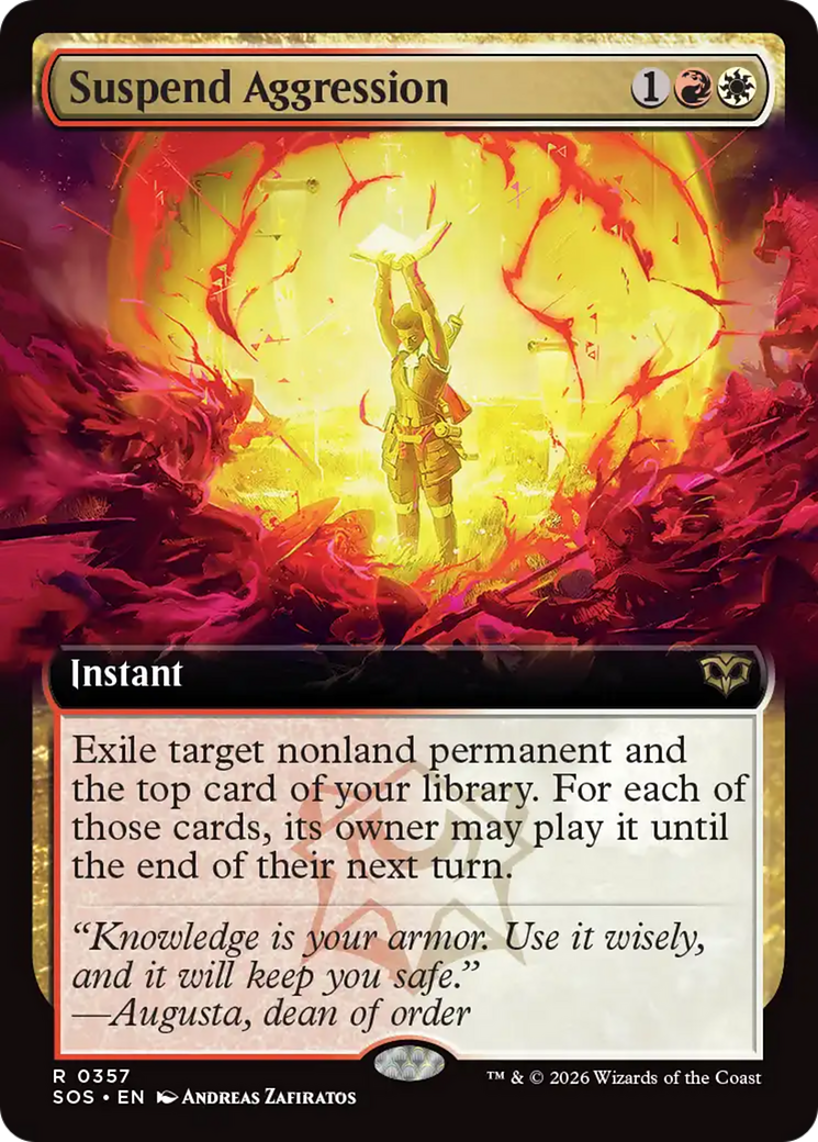 Suspend Aggression