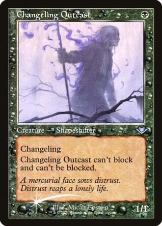 Changeling Outcast (Foil Etched Retro Frame)