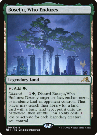 Boseiju, Who Endures