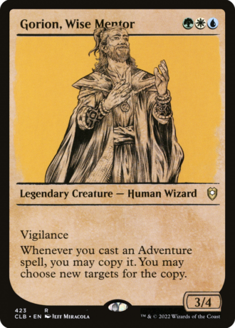 Gorion, Wise Mentor