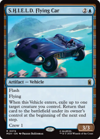 S.H.I.E.L.D. Flying Car