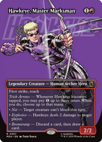 Hawkeye, Master Marksman