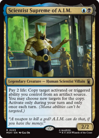 Scientist Supreme of A.I.M.