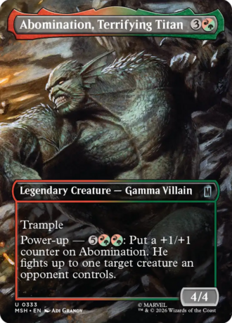 Abomination, Terrifying Titan