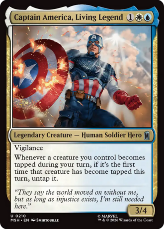 Captain America, Living Legend