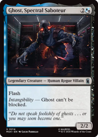 Ghost, Spectral Saboteur