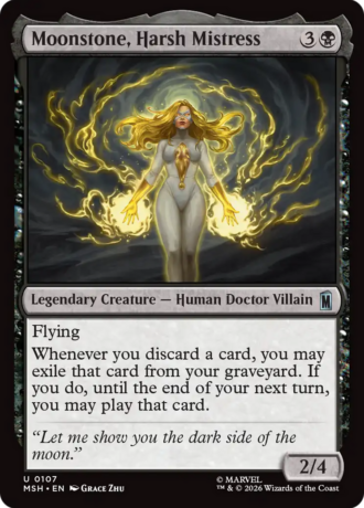 Moonstone, Harsh Mistress