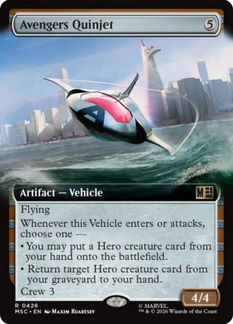 Avengers Quinjet