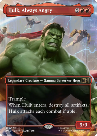 Hulk, Always Angry