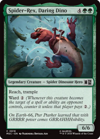 Spider-Rex, Daring Dino