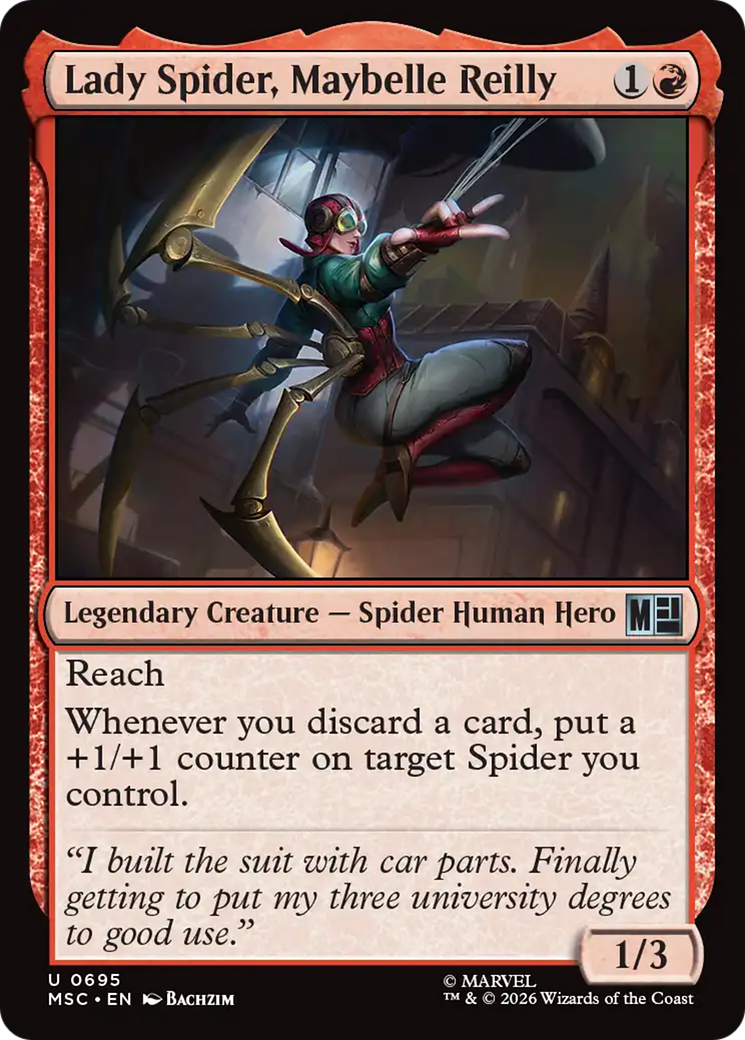 Lady Spider, Maybelle Reilly
