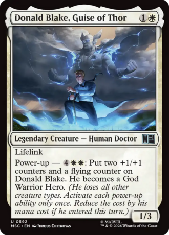 Donald Blake, Guise of Thor