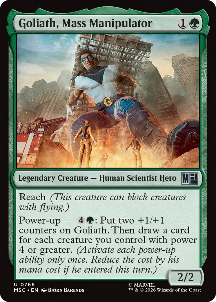 Goliath, Mass Manipulator