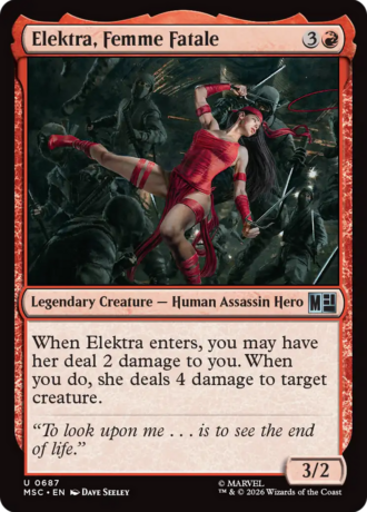 Elektra, Femme Fatale