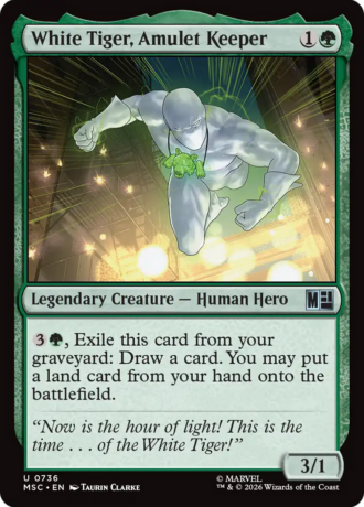 White Tiger, Amulet Keeper