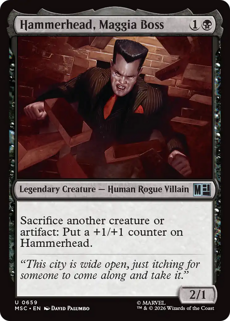 Hammerhead, Maggia Boss