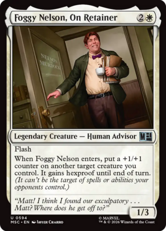 Foggy Nelson, On Retainer